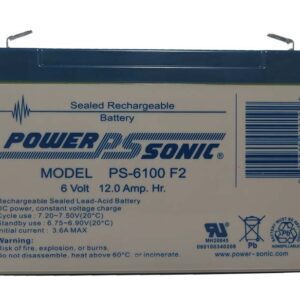 PS-6100 F2/F1 BATERIA SELLADA POWERSONIC 6V12AH