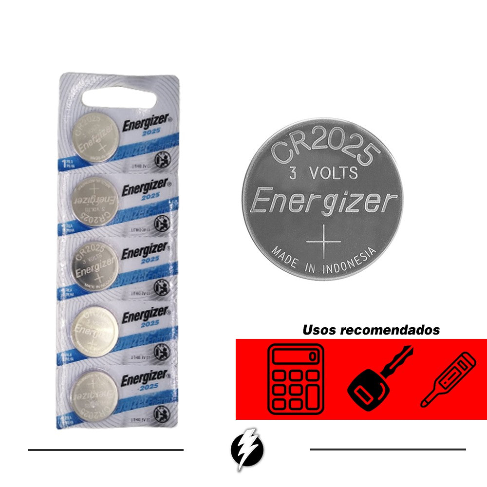 EN2025 PILA DE BOTON WATCH C1 ENERGIZER 3.0V 2025BP-1