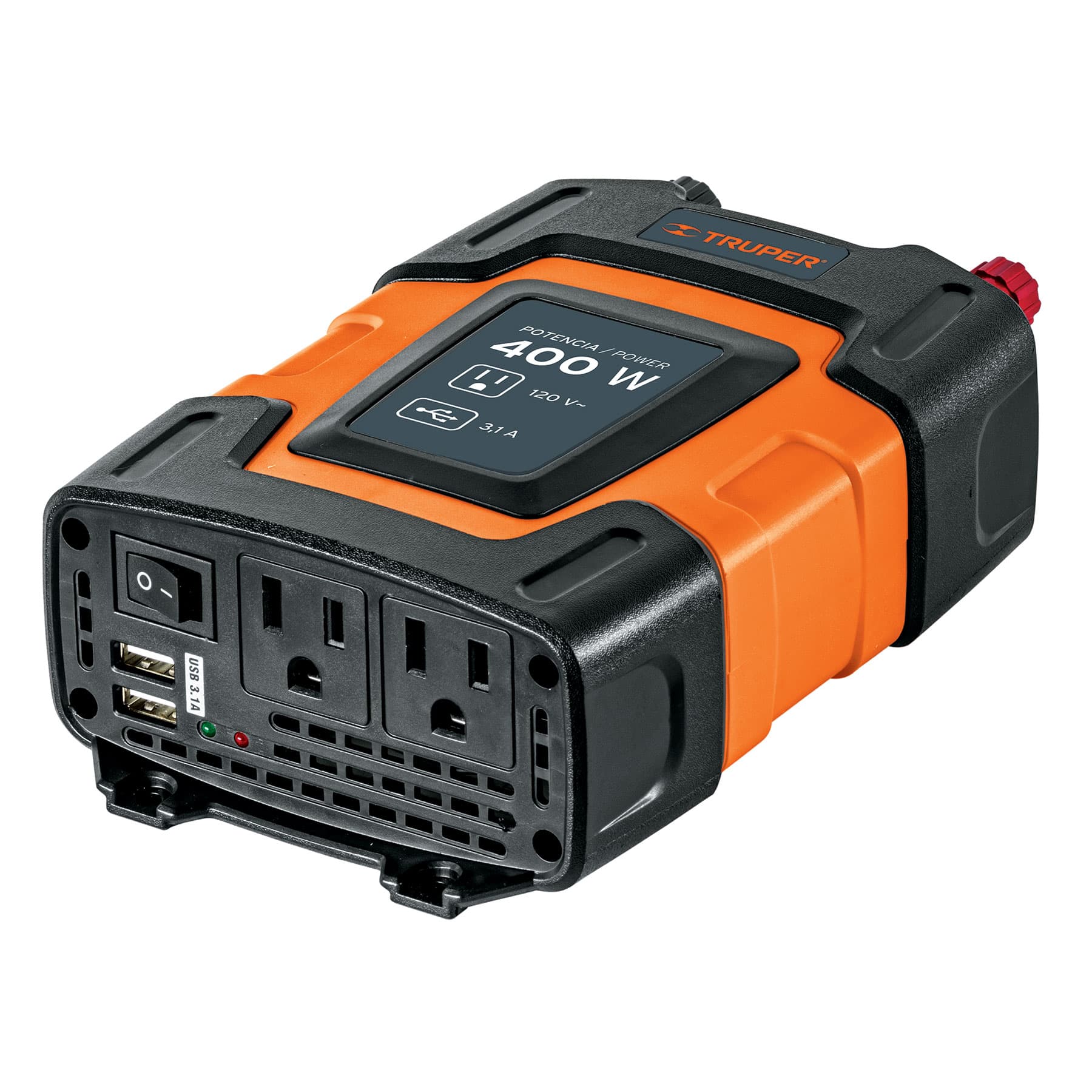 INVERSOR DE CORRIENTE TRUPER DE 400W INCO-400